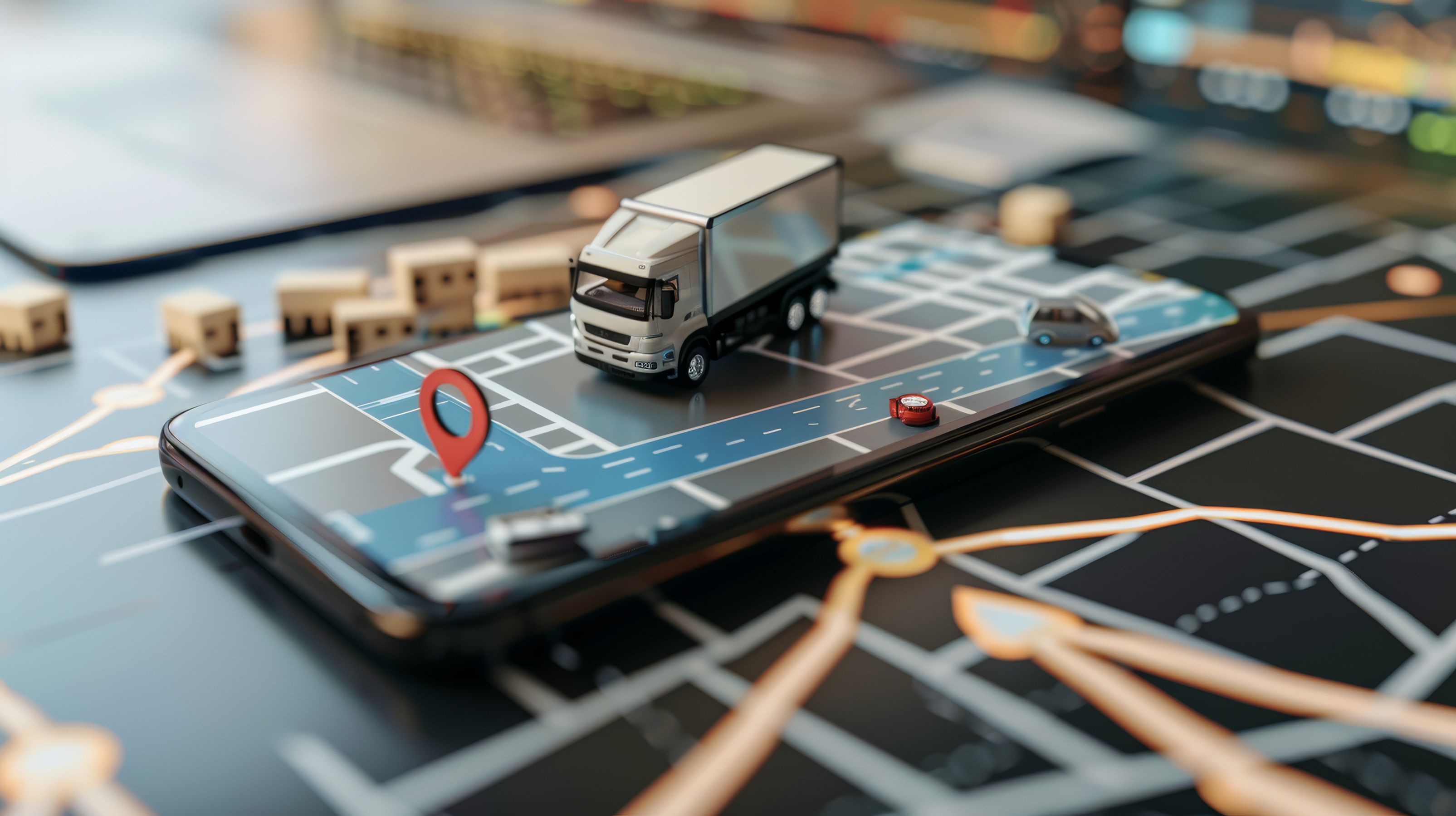 realtime-delivery-tracking-technology-with-smartphone-map-moving-vehicle-icon - Copy